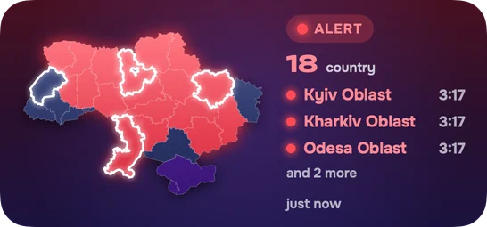 Widgets with a live map